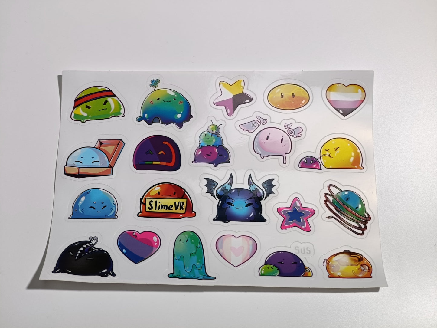 SlimeVR Sticker Sheet First Edition