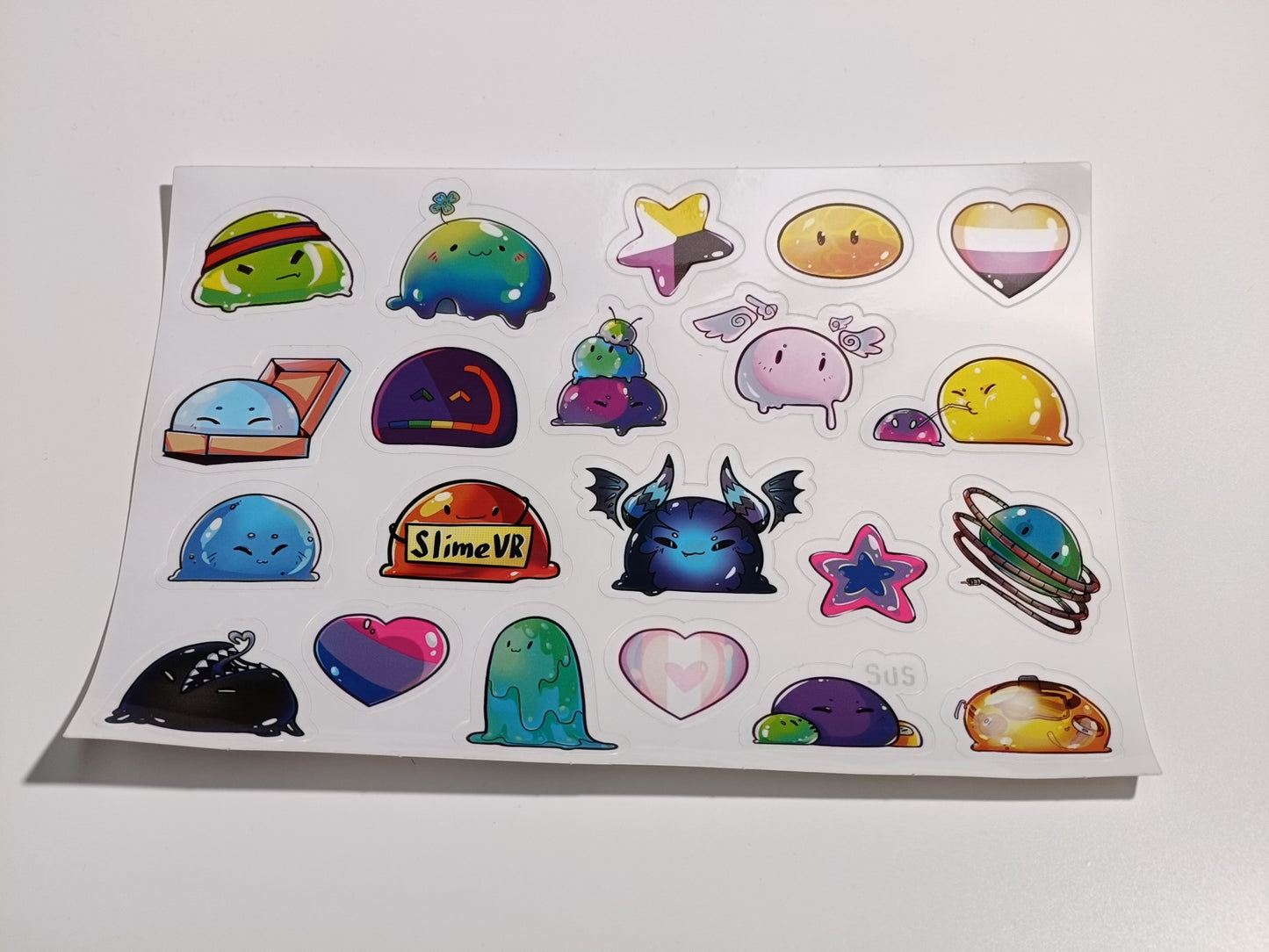 SlimeVR Sticker Sheet First Edition