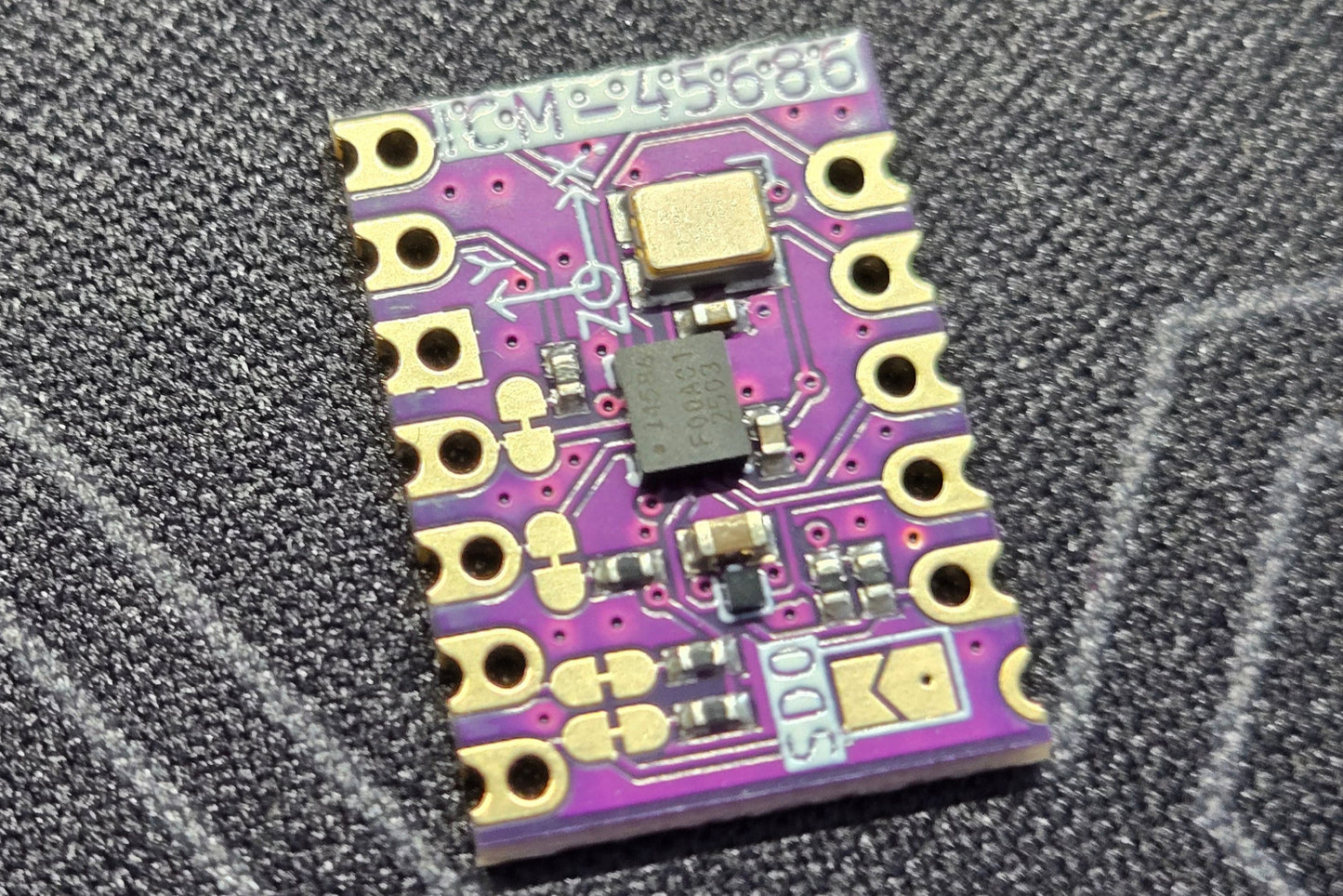SlimeVR Mumo Breakout Module V1 (ICM-45686 + QMC6309)